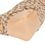 Gucci GG Monogram Horsebit Shoulder Bag