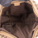 Gucci GG Monogram Horsebit Shoulder Bag