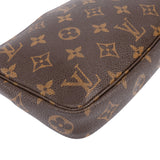 Louis Vuitton Canvas Monogram Pochette Accessoire Handbag