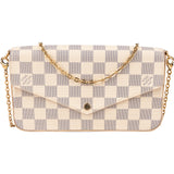 Louis Vuitton Damier Azur Felicie Crossbody Bag