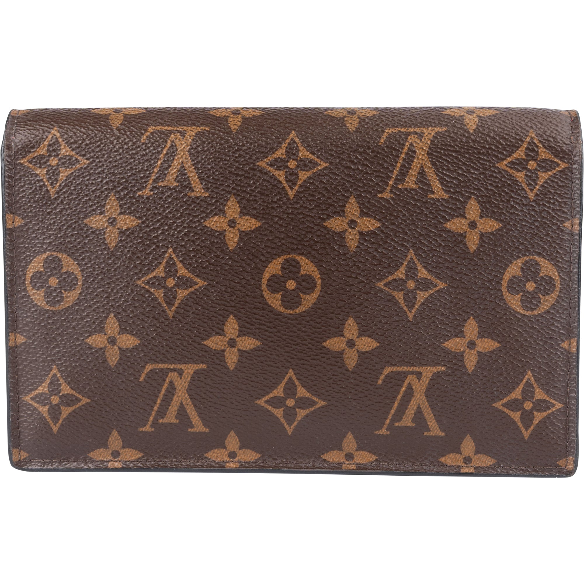 Louis Vuitton Monogram Canvas Flore Wallet On Chain Crossbody Bag - vintageandkickz