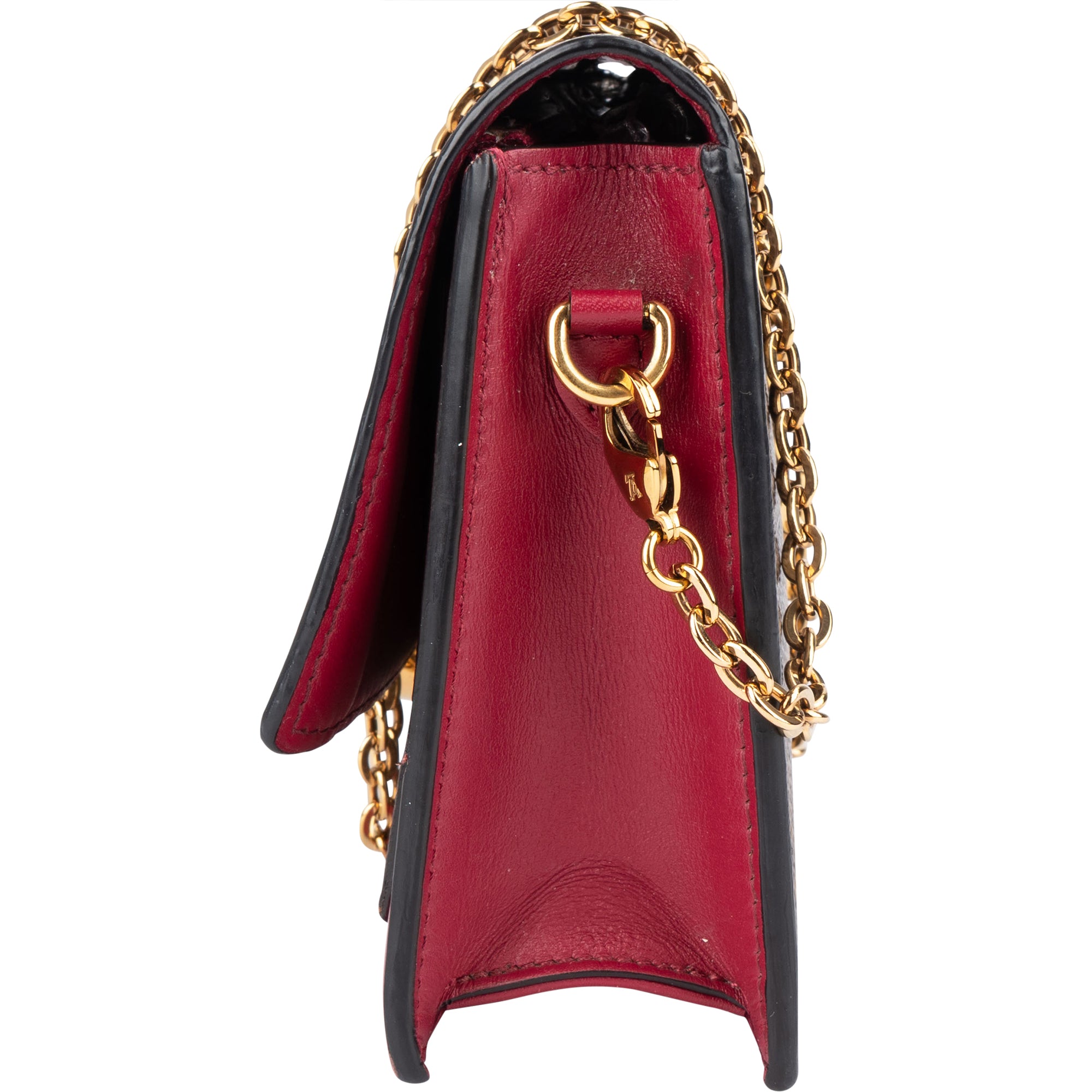 Louis Vuitton Monogram Canvas Flore Wallet On Chain Crossbody Bag - vintageandkickz
