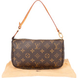 Louis Vuitton Canvas Monogram Pochette Accessoire Handbag