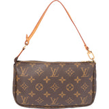 Louis Vuitton Canvas Monogram Pochette Accessoire Handbag