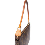 Louis Vuitton Canvas Monogram Pochette Accessoire Handbag