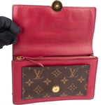 Louis Vuitton Monogram Canvas Flore Wallet On Chain Crossbody Bag - vintageandkickz