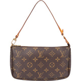 Louis Vuitton Canvas Monogram Pochette Accessoire Handbag