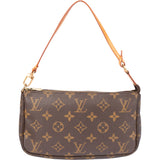 Louis Vuitton Canvas Monogram Pochette Accessoire Handbag