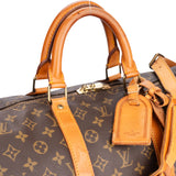 Louis Vuitton Canvas Monogram Keepall Bandouliere 55