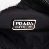 Prada Black Triangle Nylon Re-Edition Handbag