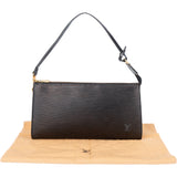 Louis Vuitton Noir Epi Leather Pochette Accessoire Handbag