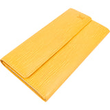 Louis Vuitton Yellow Epi Leather Sarah Wallet