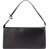 Louis Vuitton Noir Epi Leather Pochette Accessoire Handbag