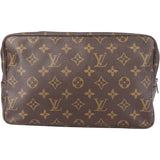 Louis Vuitton Canvas Monogram Trousse Toilette 28 Clutch