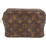 Louis Vuitton Canvas Monogram Trousse Toilette 18 Pouch