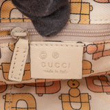Gucci Leather GG Monogram Hobo Bag