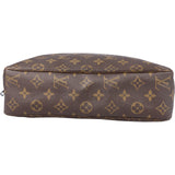 Louis Vuitton Canvas Monogram Trousse Toilette 28 Clutch