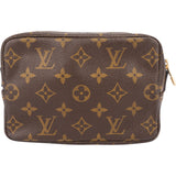 Louis Vuitton Canvas Monogram Trousse Toilette 18 Pouch