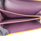 Louis Vuitton Yellow Epi Leather Sarah Wallet