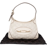 Gucci Leather GG Monogram Horsebit Mini Jackie Handbag