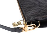 Louis Vuitton Noir Epi Leather Pochette Accessoire Handbag
