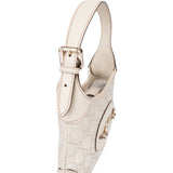Gucci Leather GG Monogram Horsebit Mini Jackie Handbag