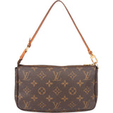 Louis Vuitton Canvas Monogram Pochette Accessoire Handbag