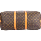 Louis Vuitton Canvas Monogram Keepall Bandouliere 50