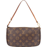 Louis Vuitton Canvas Monogram Pochette Accessoire Handbag