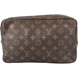 Louis Vuitton Canvas Monogram Trousse Toilette 28 Clutch