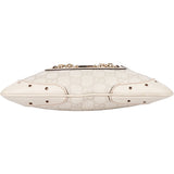 Gucci Leather GG Monogram Horsebit Mini Jackie Handbag