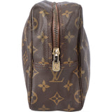 Louis Vuitton Canvas Monogram Trousse Toilette 28 Clutch