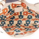 Gucci Leather GG Monogram Horsebit Mini Jackie Handbag