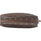 Louis Vuitton Canvas Monogram Trousse Toilette 28 Clutch