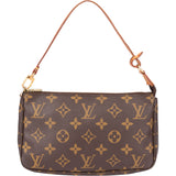 Louis Vuitton Canvas Monogram Pochette Accessoire Handbag