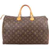 Louis Vuitton Monogram Canvas Speedy 40 Handbag