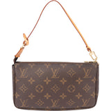 Louis Vuitton Canvas Monogram Pochette Accessoire Handbag