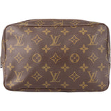 Louis Vuitton Canvas Monogram Trousse Toilette 23 Clutch