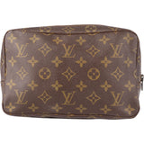 Louis Vuitton Canvas Monogram Trousse Toilette 23 Clutch