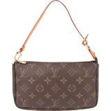 Louis Vuitton Canvas Monogram Pochette Accessoire Handbag