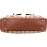 Gucci GG Monogram Bamboo Handbag