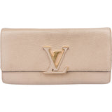 Louis Vuitton Taurillon Leather Capucines Wallet