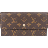 Louis Vuitton Canvas Monogram Sarah Wallet
