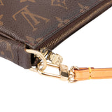 Louis Vuitton Canvas Monogram Pochette Accessoire Handbag
