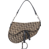 Christian Dior Trotter Monogram Saddle Handbag