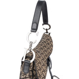 Christian Dior Trotter Monogram Saddle Handbag