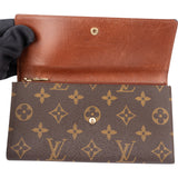 Louis Vuitton Canvas Monogram Sarah Wallet