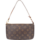 Louis Vuitton Canvas Monogram Pochette Accessoire Handbag