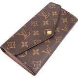 Louis Vuitton Canvas Monogram Sarah Wallet