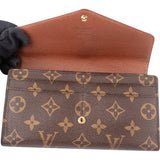 Louis Vuitton Canvas Monogram Sarah Wallet